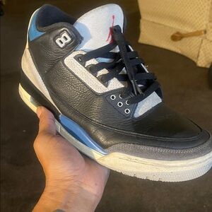 Polar Graphics Hanes T Shirt Sz L Unisex Northern Lights Alaska Wolves Blue NEW